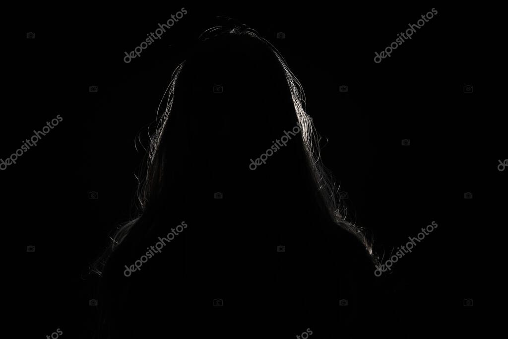 Silhouette im Gegenlicht